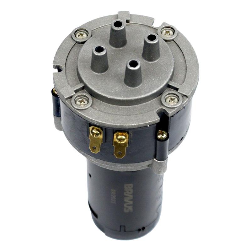 Compressor Buzina Ar 4 saídas 2 toques 12v com chave